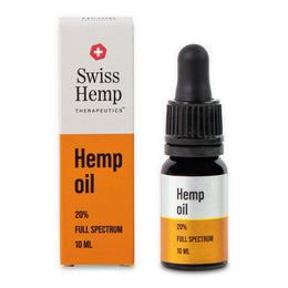 CBD kanapių aliejus Swiss Hemp 20%