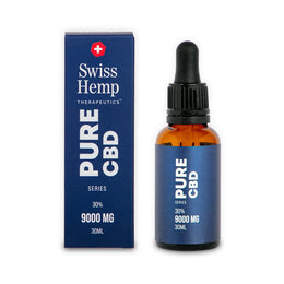 CBD PURE kanapių aliejus Swiss Hemp 30%