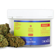 CBD kanapių žiedai V1 Superman Swis Hemp 22%