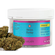 CBD kanapių žiedai Gelato Swis Hemp 10%