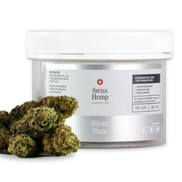 CBD kanapių žiedai Silver Haze Swis Hemp 10%