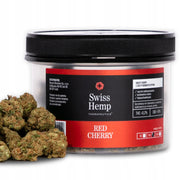 CBD kanapių žiedai RED CHERRY Swis Hemp 10%