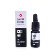 CBD kanapių aliejus Swiss Hemp 40%